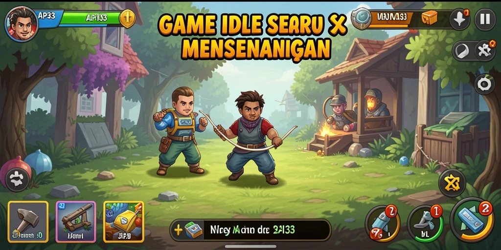 Screenshot utama menunjukkan gameplay seru dari API33 yang menarik.