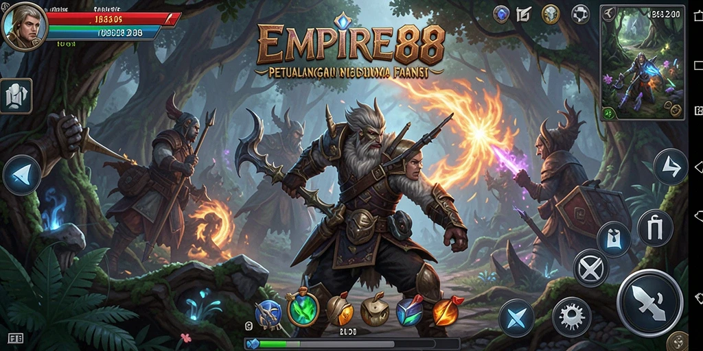 Tangkapan layar gameplay EMPIRE88 menunjukkan petualangan seru dan visual menawan.