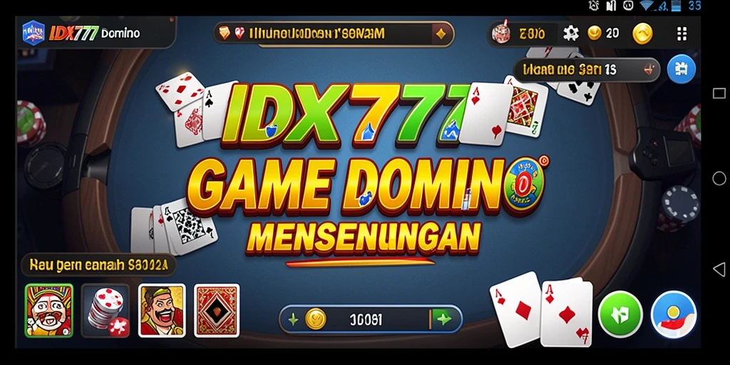 Tampilan gameplay yang menarik dan interaktif di IDX777.