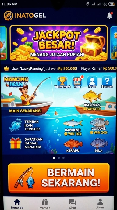 Berkas APK inatogel siap diunduh dengan ukuran 31.1 MB.
